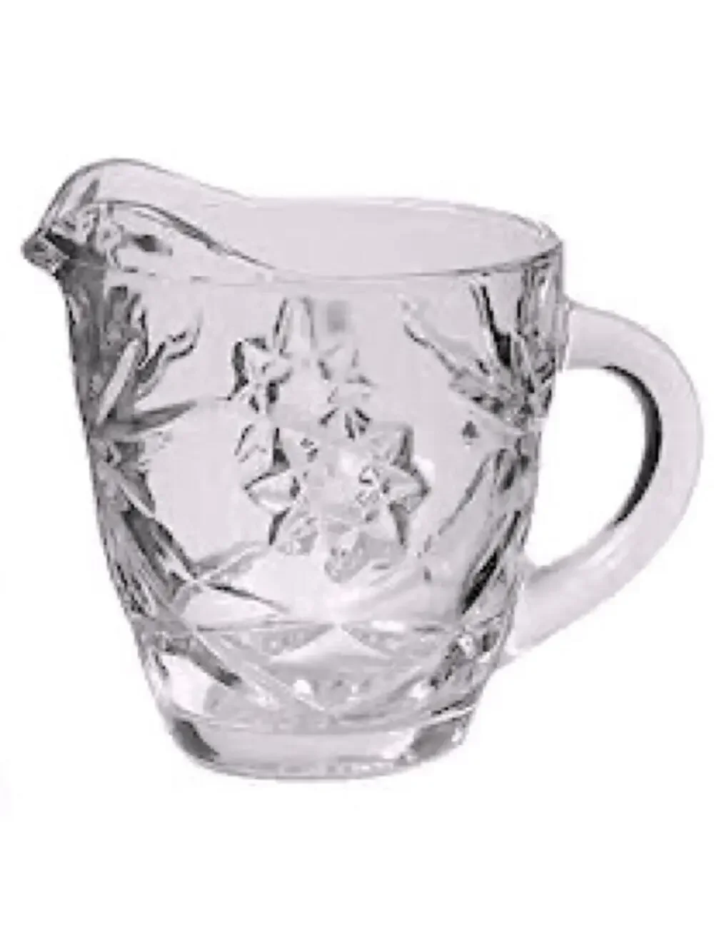 Vintage Mid-Century Anchor Hocking Prescut creamer